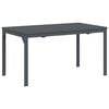 vidaXL Pallbor&eth; Antras&iacute;t 180 x 80 x 74 cm Dufth&uacute;&eth;a&eth; st&aacute;l