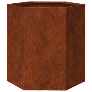 vidaXL Gr&oacute;&eth;ursetningu Rusty 40x40x45 cm Corten St&aacute;l