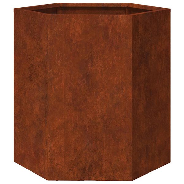 vidaXL Gr&oacute;&eth;ursetningu Rusty 40x40x45 cm Corten St&aacute;l