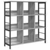 vidaXL Hilla Gr&aacute;r Sonoma 102 x 32 x 104,5 cm Samsettur vi&eth;ur