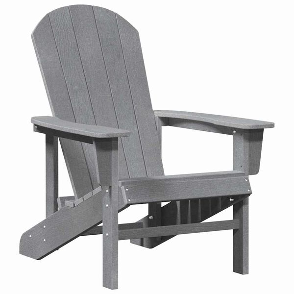 vidaXL Adirondack st&oacute;ll Lj&oacute;sgr&aacute;r 82 x 74 x 92 cm HDPE