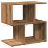 vidaXL N&aacute;ttbor&eth; Listamannseik 50x30x51,5 cm Samsettur Vi&eth;ur