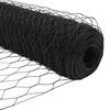 vidaXL Gir&eth;ingarp&oacute;stur Gr&aacute;r 25 x 1,2 m (36 mm net) St&aacute;l