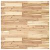 vidaXL Bor&eth;plata Ferningur 80x80x4 cm Gegnheil Akas&iacute;a