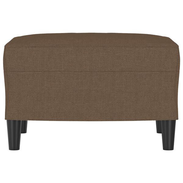 vidaXL Fótaskammur Brúnn 60x50x41 cm Efni