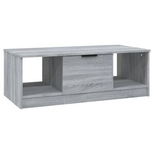 vidaXL S&oacute;fabor&eth; Gr&aacute;tt Sonoma 102x50x36 Samsettur Vi&eth;ur
