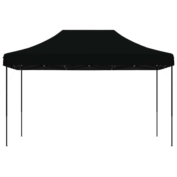 vidaXLSamfellanlegt Veislutjald Pop-Up Svartur 440x292x315 cm