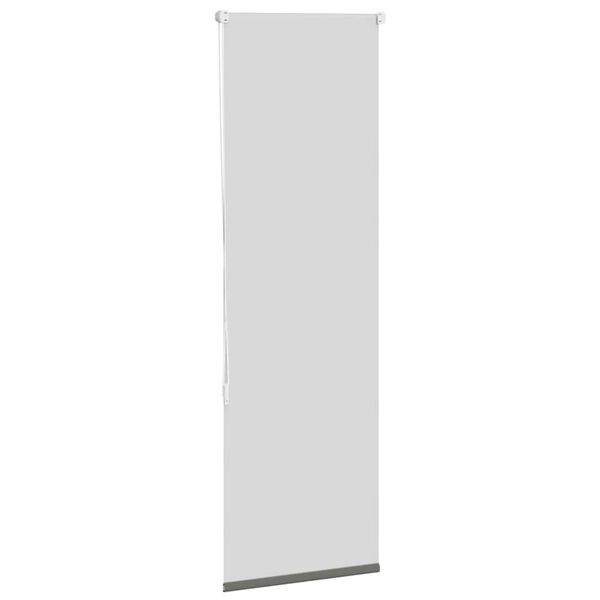 vidaXL R&uacute;llugard&iacute;nur Blackout gr&aacute;r 40x175 cm Efni Breidd 35,7 cm