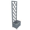 vidaXL Gr&oacute;&eth;urker me&eth; Rimlum 40x30x135 cm Gegnheill &THORN;inur