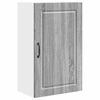 vidaXL Eldh&uacute;s sk&aacute;pur Gr&aacute;r Sonoma 50 x 31 x 80 cm Samsettur vi&eth;ur