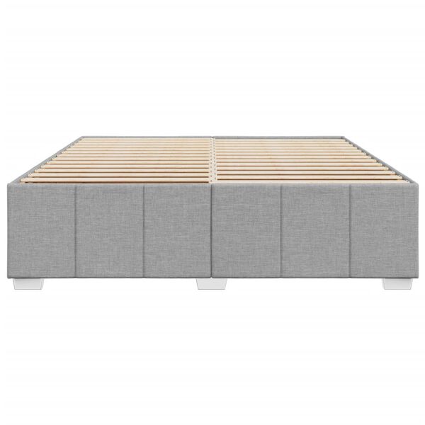 vidaXL R&uacute;mgrind &aacute;n D&yacute;nu Lj&oacute;sgr&aacute;ar 180x200 cm Tau&aacute;kl&aelig;&eth;i