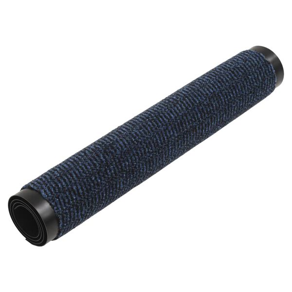 vidaXL Dyramotta Brúskótt 60x180 cm Blá