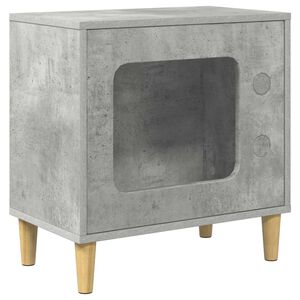 vidaXL Katta h&uacute;s B&eacute;ton 51 x 30 x 52 cm Samsettur vi&eth;ur