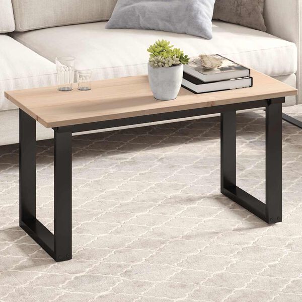 vidaXL Bor&eth;plata 90x40x1,7 cm R&eacute;tthyrnd Gegnheil Fura