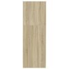 vidaXL Apótekaraskápur Sonoma Eik 30x41x118 cm Samsettur viður