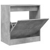 vidaXL Sk&oacute;sk&aacute;pur Steypugr&aacute;r 60x34x63,5 cm Samsettur Vi&eth;ur