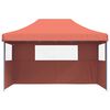 vidaXL Veislutjald terracotta 292 x 440 x 315 cm Oxford efni