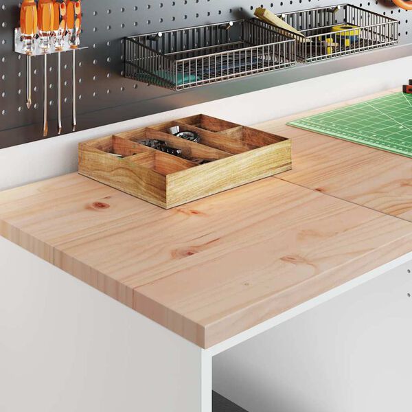 vidaXL B&iacute;lsk&uacute;rsgeymslusk&aacute;pur Hv&iacute;tur 40x51x85 cm Gegnheil Fura