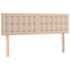 vidaXL H&ouml;fu&eth;gaflar Cappuccino-br&uacute;nt 144x5x78/88 cm Gervile&eth;ur