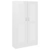 vidaXL B&oacute;kask&aacute;pur H&aacute;glans Hv&iacute;tur 82,5x30,5x150 cm Samsettur Vi&eth;ur
