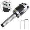 146681 vidaXL 50 mm Borhaus me&eth; MT3 Spindli fyrir Rennibekk
