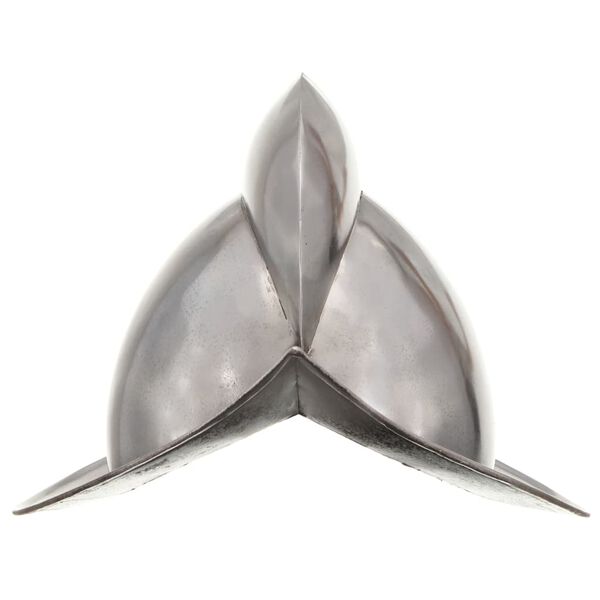 vidaXL Mi&eth;aldariddarahj&aacute;lmur Ant&iacute;k-eftirl&iacute;king LARP Silfurlita&eth; St&aacute;l