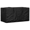 vidaXL Geymslupoka fyrir Gar&eth;sessur 2 stk. Svartir 150x75x75 cm