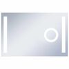 144741 vidaXL Bathroom LED Wall Mirror with Touch Sensor 100x60 cm