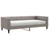 vidaXL Svefns&oacute;fi me&eth; D&yacute;nu Br&uacute;ngr&aacute;tt 90x200 cm Efni