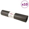 vidaXL ruslapokar 250 stk Svartur 120 l