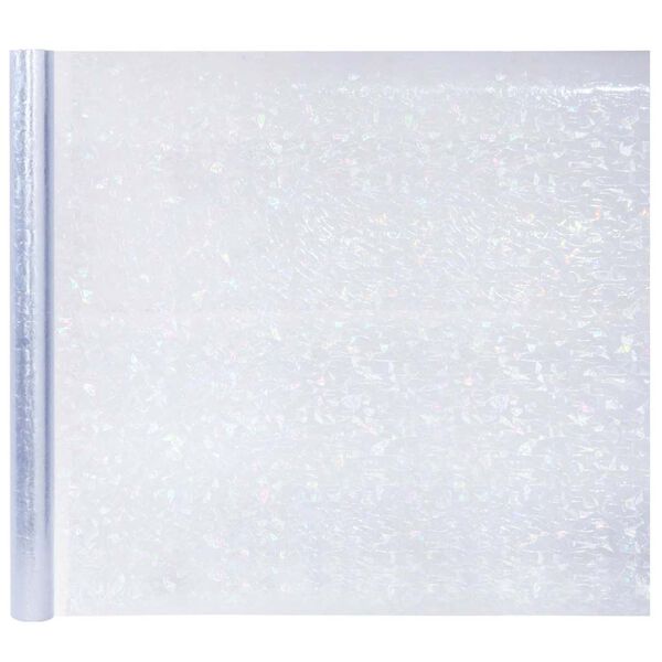 vidaXL Gluggafilmur 3 stk. Hr&iacute;ma&eth;ar Regnbogamynstur PVC