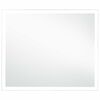 vidaXL LED Veggspegill fyrir Baðherbergi 80 x 60 cm