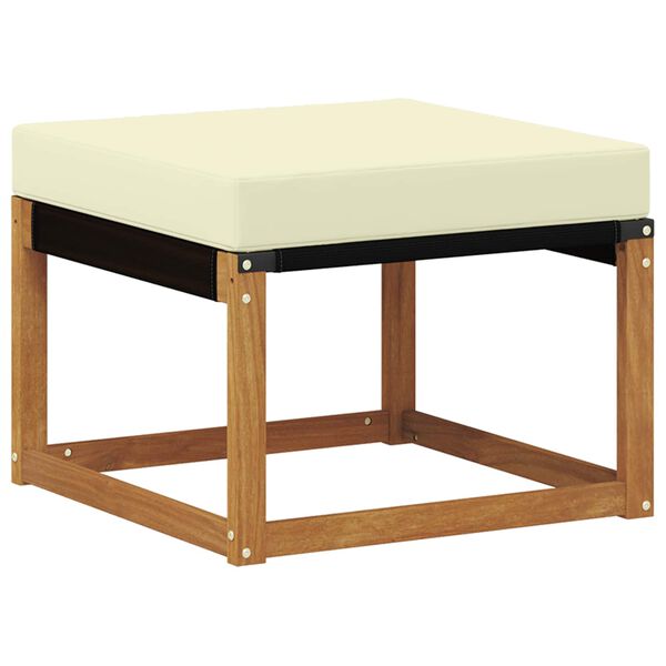 vidaXL &Uacute;tibakka Gegnheill akas&iacute;uvi&eth;ur og text&iacute;lneytandi efni