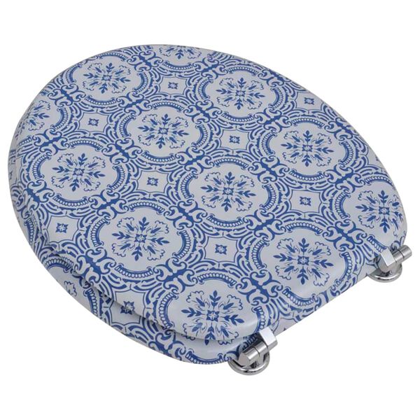 Klósettseta Lok úr Trefjaplötu Postulínsútlit