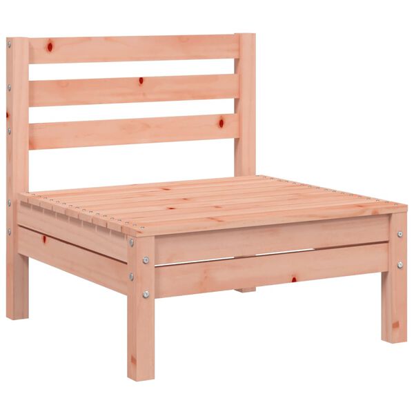 vidaXL 8 Hluta Gar&eth;s&oacute;fasett me&eth; Sessum Gegnheilt Douglasgreni