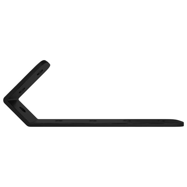 vidaXL Kr&oacute;kar 2 pcs Svartur M5 x 110 mm J&aacute;rn