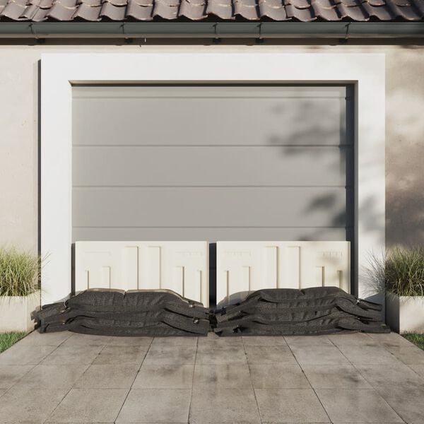 vidaXL Sandpokar 50 stk. D&ouml;kkgr&aelig;nir 103x25 cm HDPE