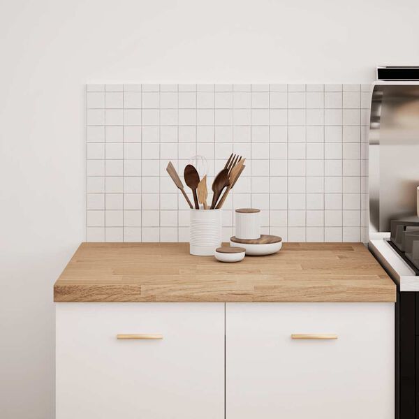 vidaXL Eldh&uacute;sbor&eth;plata 80x63,5x4 cm Solid Wood Eik R&eacute;hyrnd