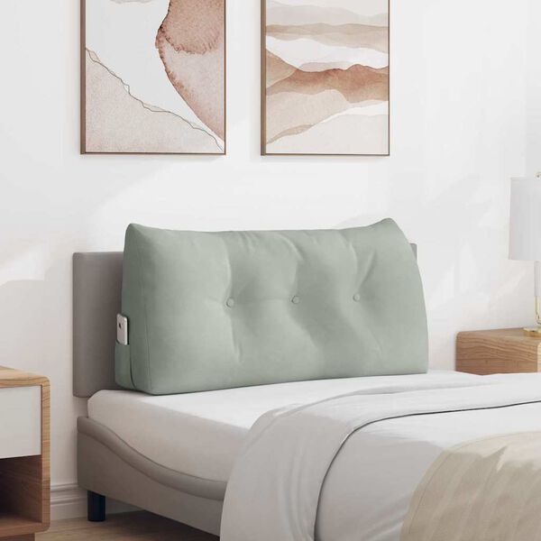 vidaXL Bakp&uacute;&eth;i Lj&oacute;sgr&aacute;r 100 x 24 x 50 cm Flauel