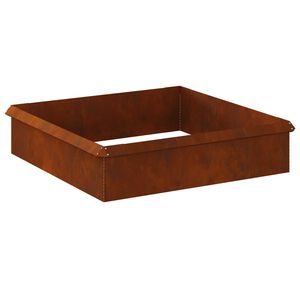 vidaXL Sniglagir&eth;ingar 8 pcs Rusty Ve&eth;ra&eth; st&aacute;l