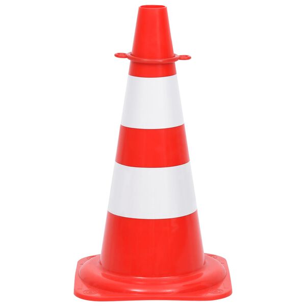 vidaXL Keðjukeilusett með 10 m Keðju Rauður og Hvítur