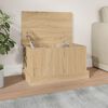 vidaXL geymslukassi &uacute;r Sonoma eik 50x30x28 cm verkfr&aelig;&eth;ilegt tr&eacute;