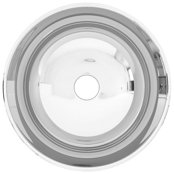 vidaxL Handlaug 28x10 cm Postulín Silfurlituð