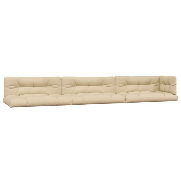 vidaXL 6 Hluta Pallas&oacute;fasett me&eth; Sessum Gegnheill Akas&iacute;uvi&eth;ur