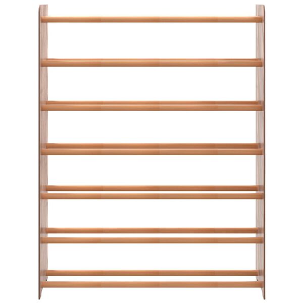 vidaXL Skóbekkur Brún 90x24x117 cm Samsettur Viður