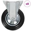 vidaXL 8 stk. F&ouml;st hj&oacute;l 160 mm