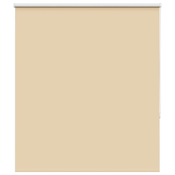 vidaXL R&uacute;llugard&iacute;nur Blackout Beige 140x150 cm Efni Breidd 136,6 cm