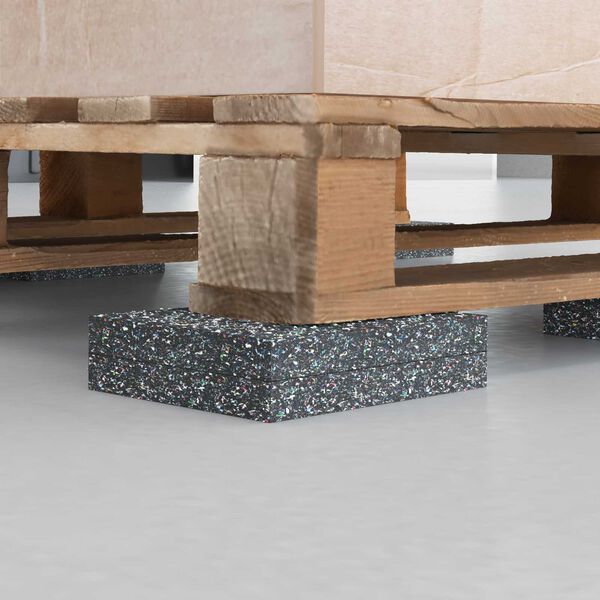 vidaXL G&uacute;mm&iacute;valtur Svartur G&uacute;mm&iacute;