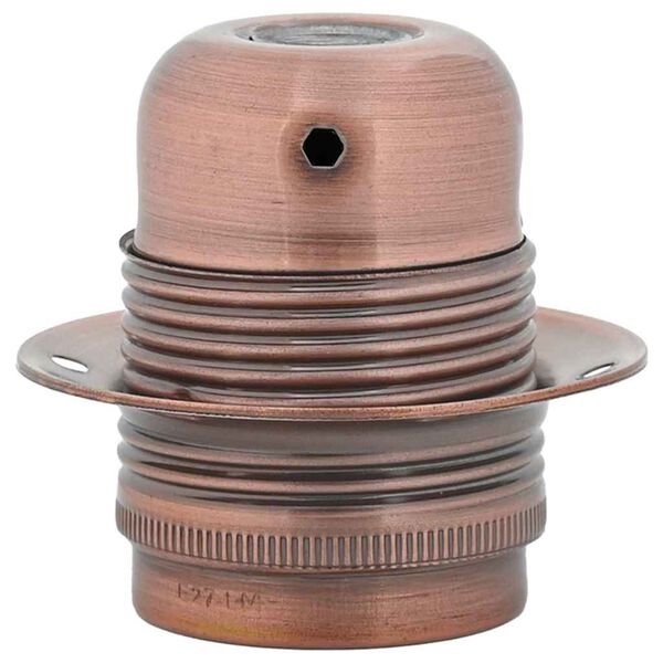 vidaXL lampahaldarar 2 stk Red Bronze E27