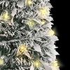 vidaXL Gervij&oacute;latr&eacute; Tilb&uacute;i&eth; &Aacute;fallinn Snj&oacute;r 50 LED 120 cm